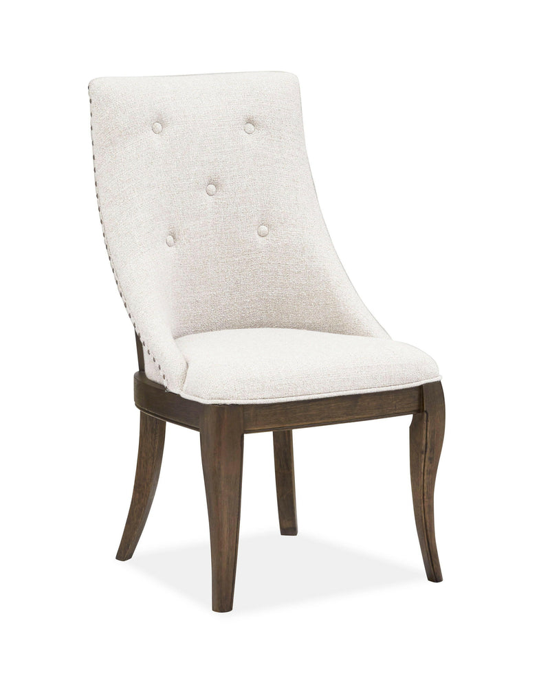 Roxbury Manor - Dining Arm Chair With Upholstered Seat and Back (Set of 2) - Homestead Brown.