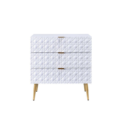 Maisey II - Dresser - White & Gold - Grand Furniture GA