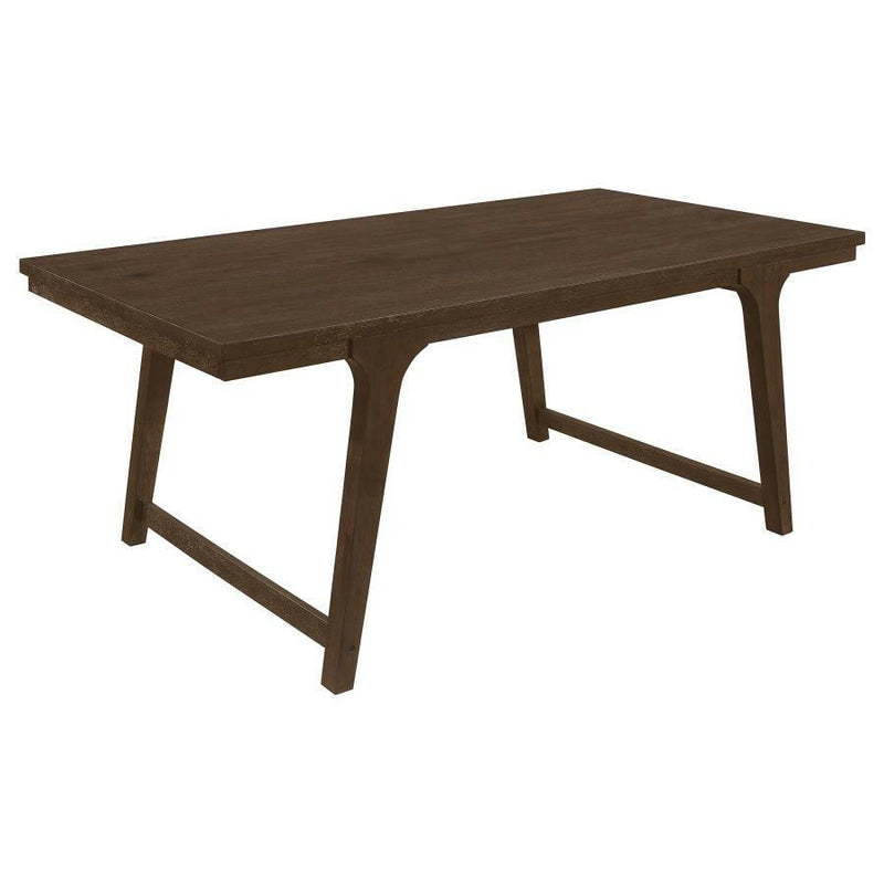 Reynolds - Rectangular Dining Table - Brown Oak.