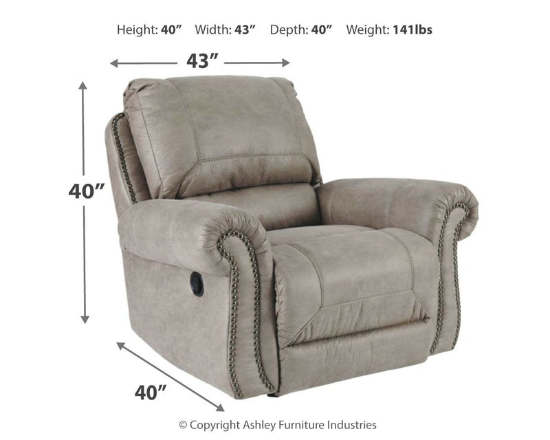 Olsberg - Steel - Rocker Recliner