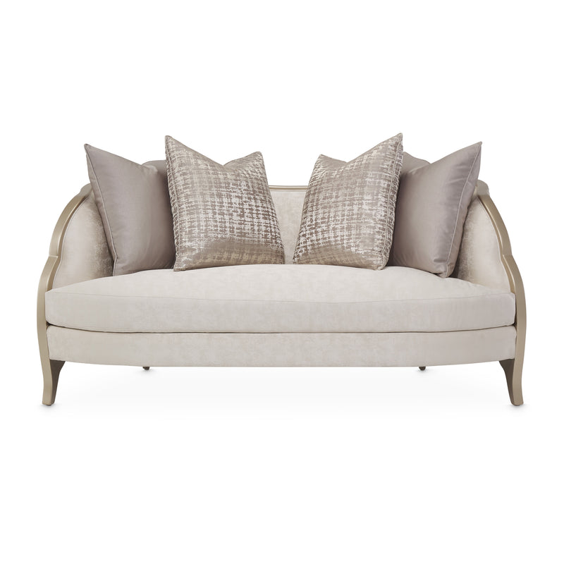 Malibu Crest - Loveseat - Cloud White/Chardonnay
