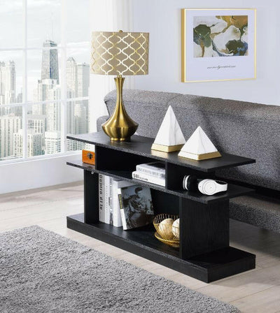 Sollix - Accent Table - Black Finish - Grand Furniture GA