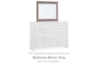 Zelen - Warm Gray - Bedroom Mirror - Mirrors - Grand Furniture GA