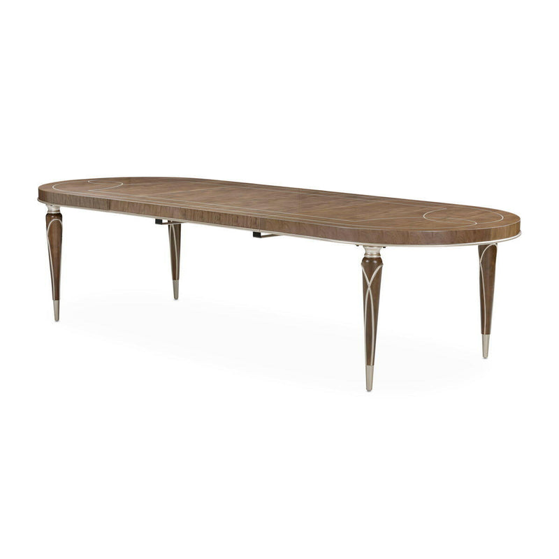 Villa Cherie Oval Dining Table - Hazelnut.