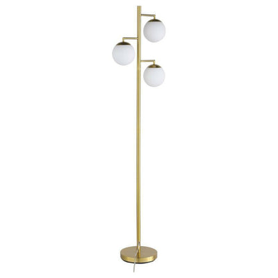 Sena - Trio Tree Floor Lamp - Gold - Floor Lamps - Grand Furniture GA