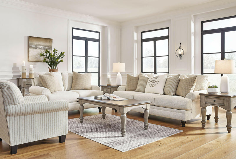 Valerani - Sandstone - Sofa, Loveseat, Accent Chair.