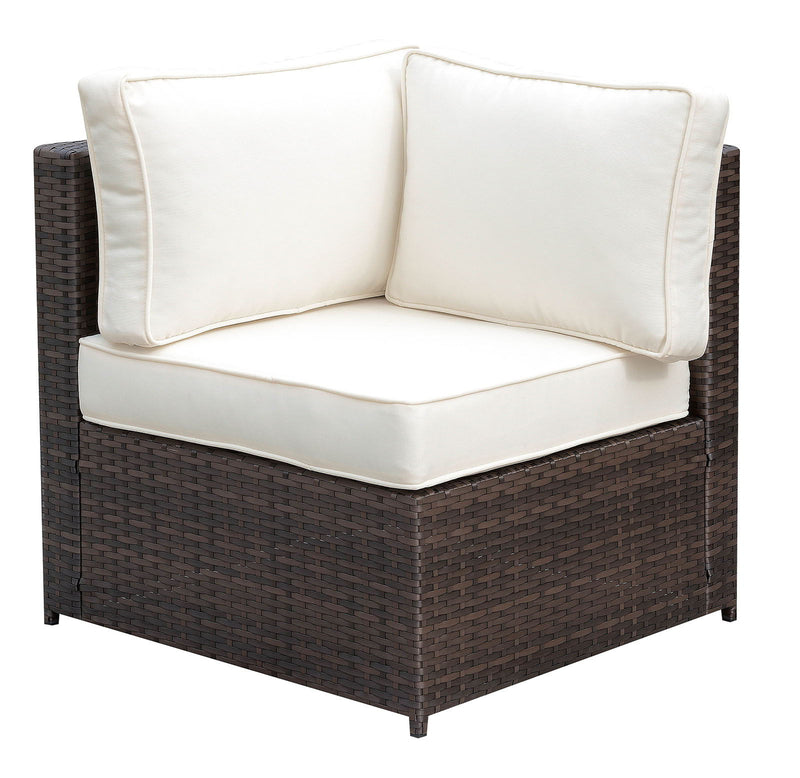 Ilona - Corner - Brown / Beige - Grand Furniture GA