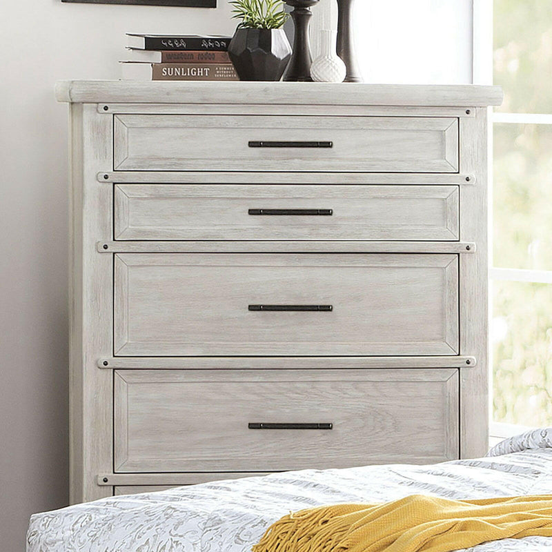 Shawnette - Chest - Antique White - Grand Furniture GA