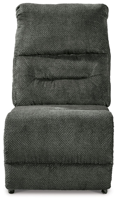Nettington - Smoke - Armless Chair