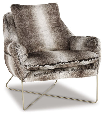 Wildau - Gray - Accent Chair.