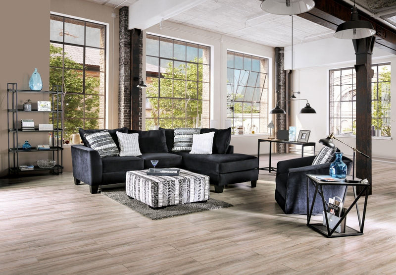 Modbury - Sectional - Black - Grand Furniture GA