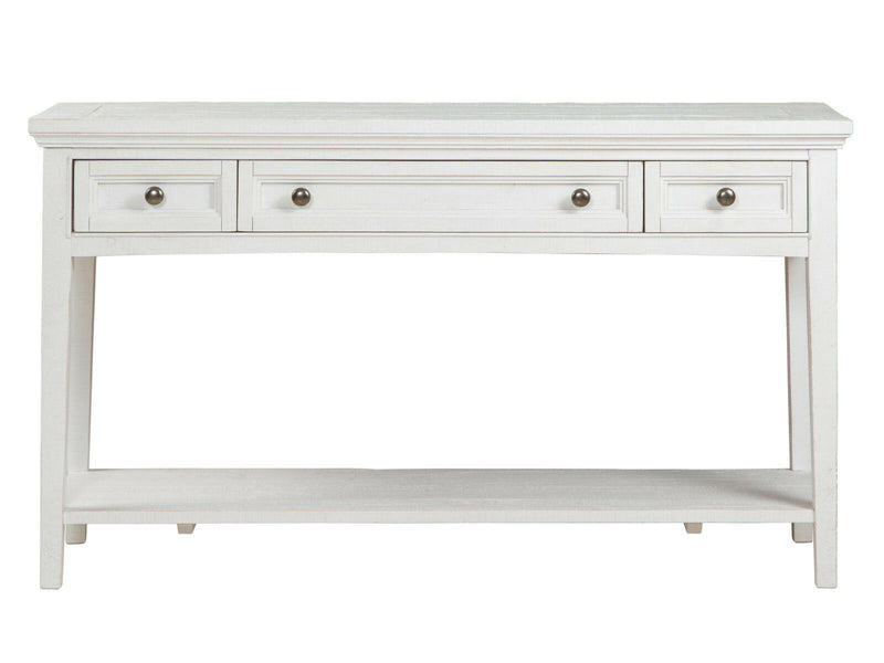 Heron Cove - Rectangular Sofa Table - Chalk White.