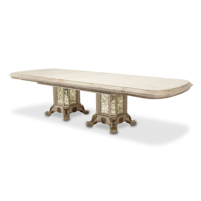 Platine de Royale - Rectangular Dining Table - Champagne