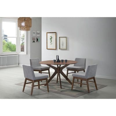 Weston - Round Dining Table - Walnut - Dining Tables - Grand Furniture GA