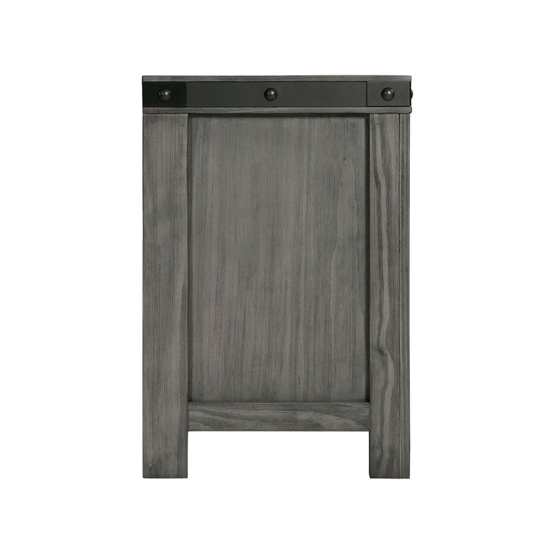 Wade - 2-Drawer Nightstand - Black Finish - Accent Nightstands - Grand Furniture GA