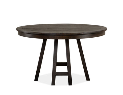 Westley Falls - Round Dining Table - Graphite.
