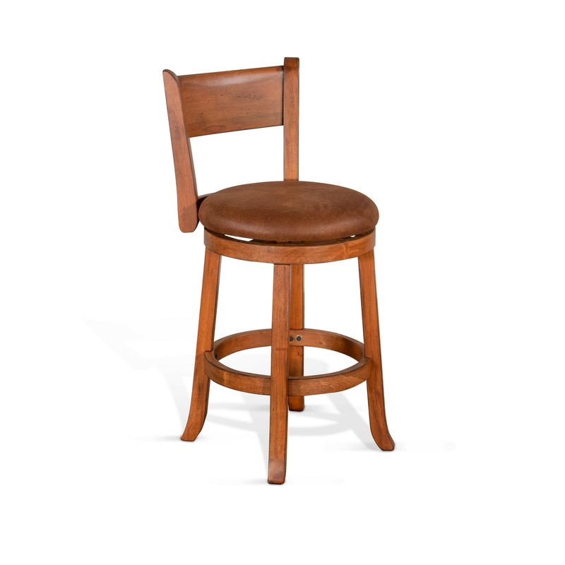 Sedona - Swivel Barstool With Cushion Seat & Back.