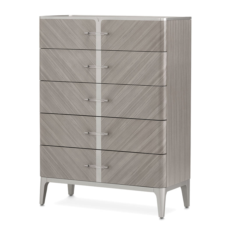 Lanterna - Highboy Chest - Silver Mist