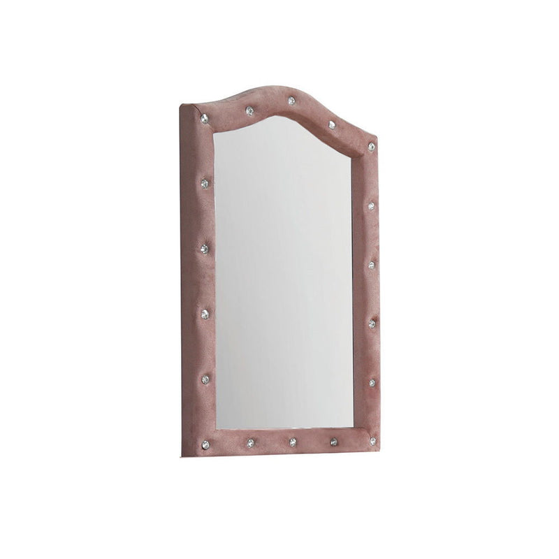 Reggie - Mirror - Pink Fabric - Grand Furniture GA