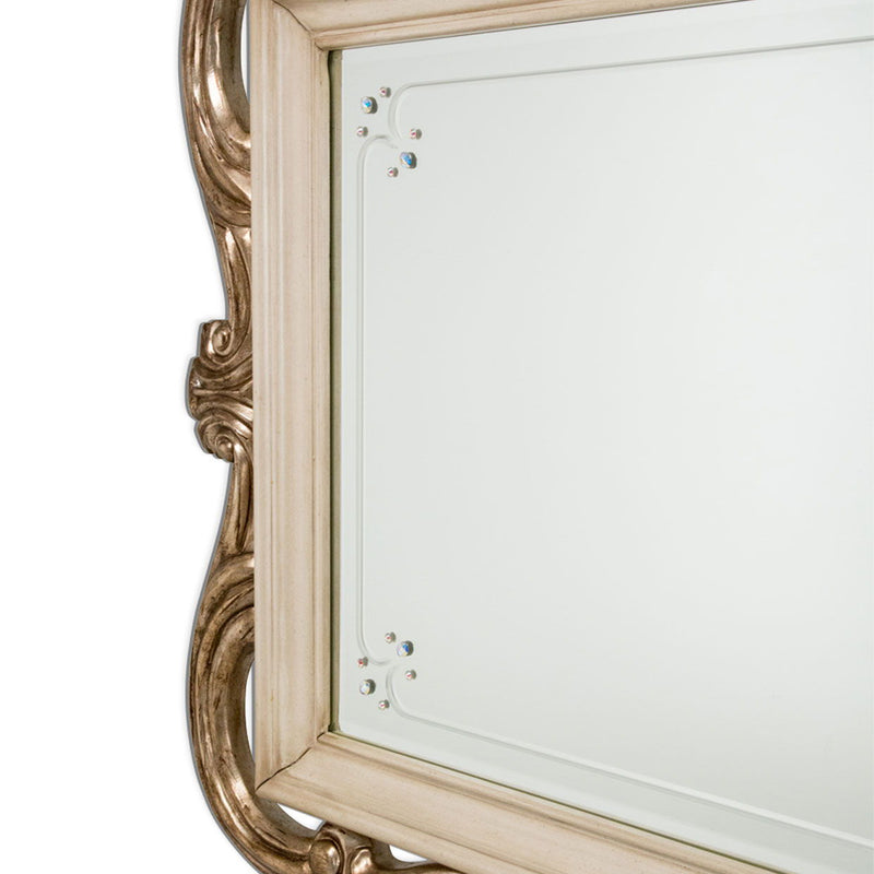 Platine de Royale - Wall Mirror - Champagne