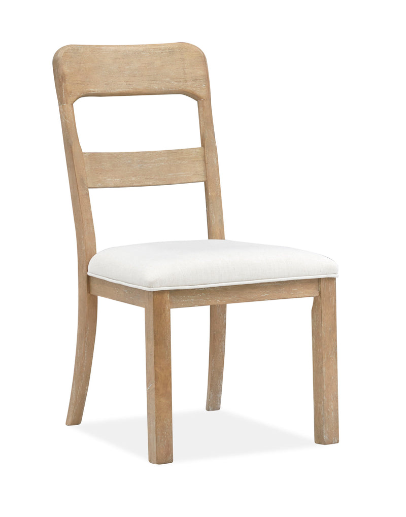 Lynnfield - Dining Side Chair With Upholstered Seat (Set of 2) - Weathered Fawn