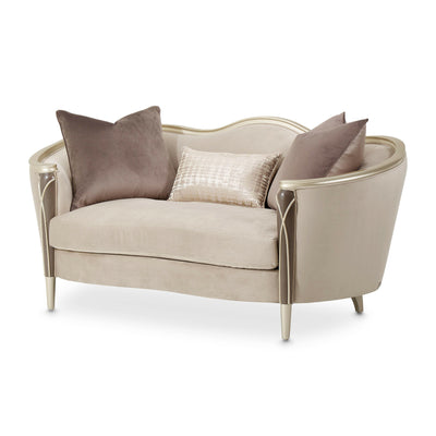 Villa Cherie - Loveseat - Porcini/Hazelnut.