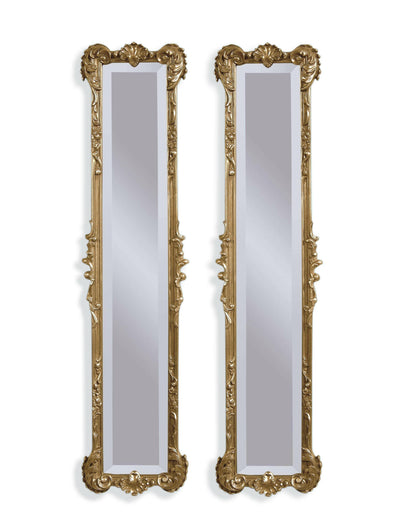 Helena - Panel Mirrors (Set of 2) - Gold - Wall Mirrors - Grand Furniture GA