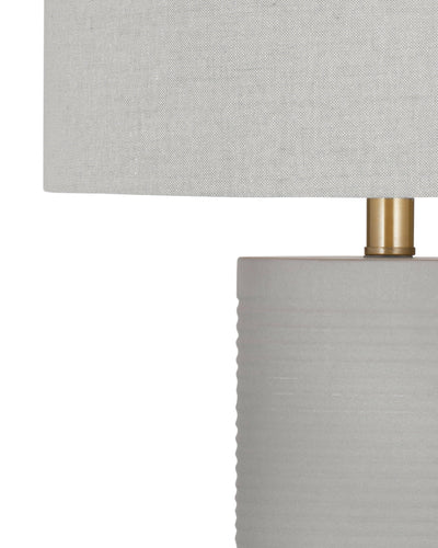 Tano - Table Lamp - Pearl Silver - Table Lamps - Grand Furniture GA