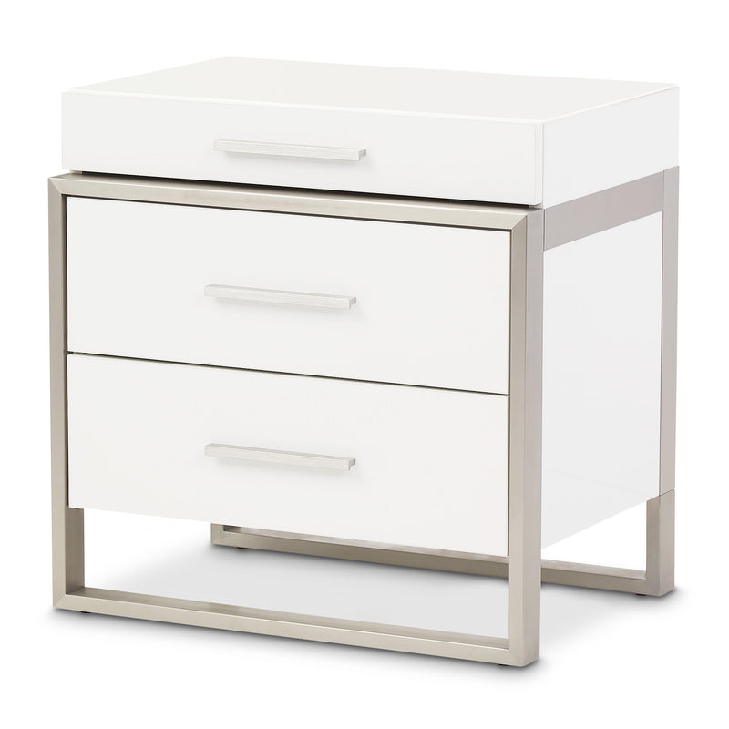 Marquee - Nightstand - Cloud White