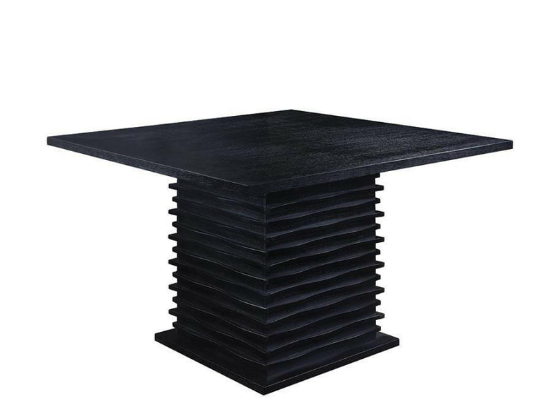 Stanton - Square Counter Table - Black - Counter Tables - Grand Furniture GA