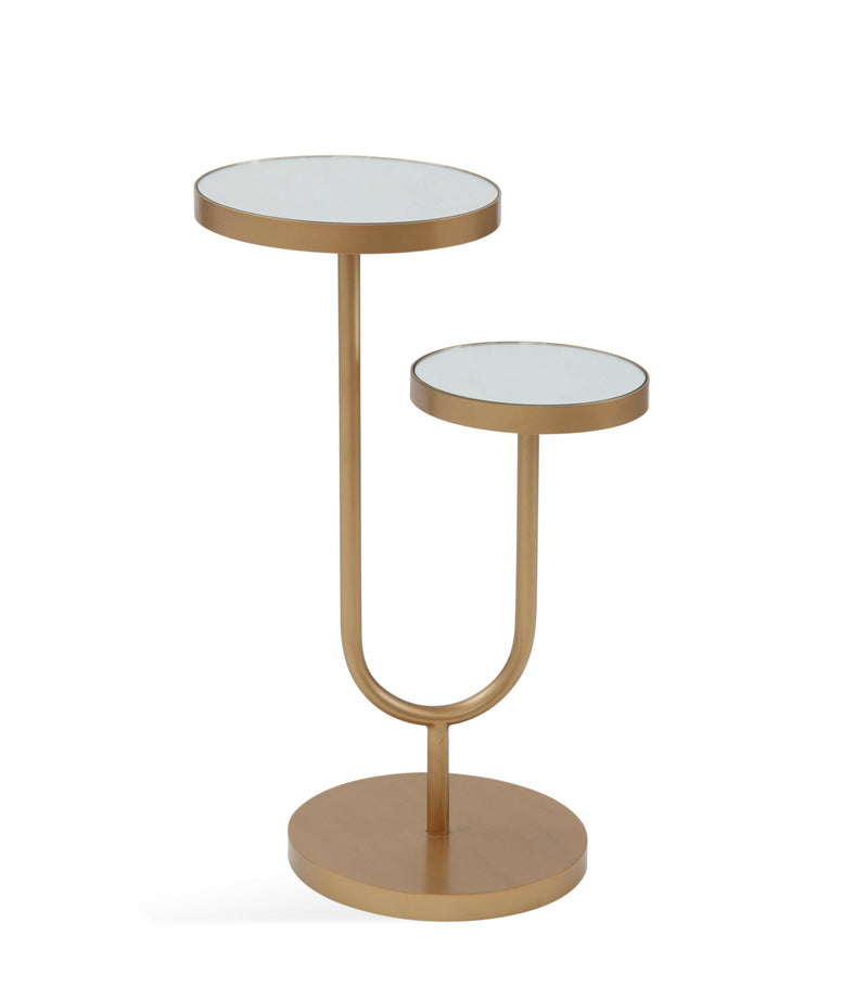 High-Low Scatter Table - Gold - Accent Tables - Grand Furniture GA