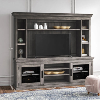 Sundance - Console with Hutch & Backpanel