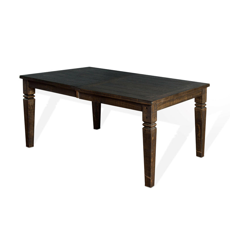 Homestead - Extension Dining Table - Dark Brown.