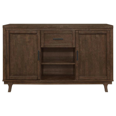 Reynolds - 2-Door Dining Sideboard Server - Brown Oak.