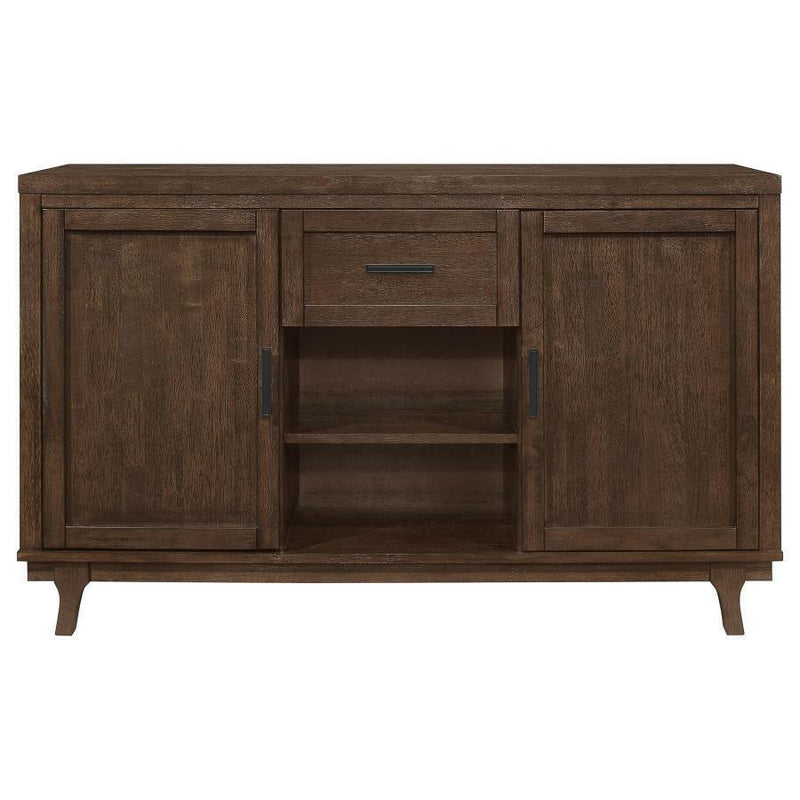 Reynolds - 2-Door Dining Sideboard Server - Brown Oak.