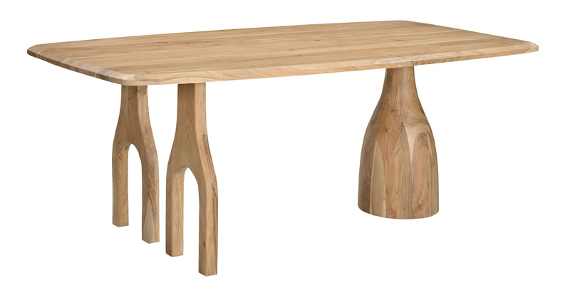 Yorkshire - Dining Table (2 Cartons) - Natural