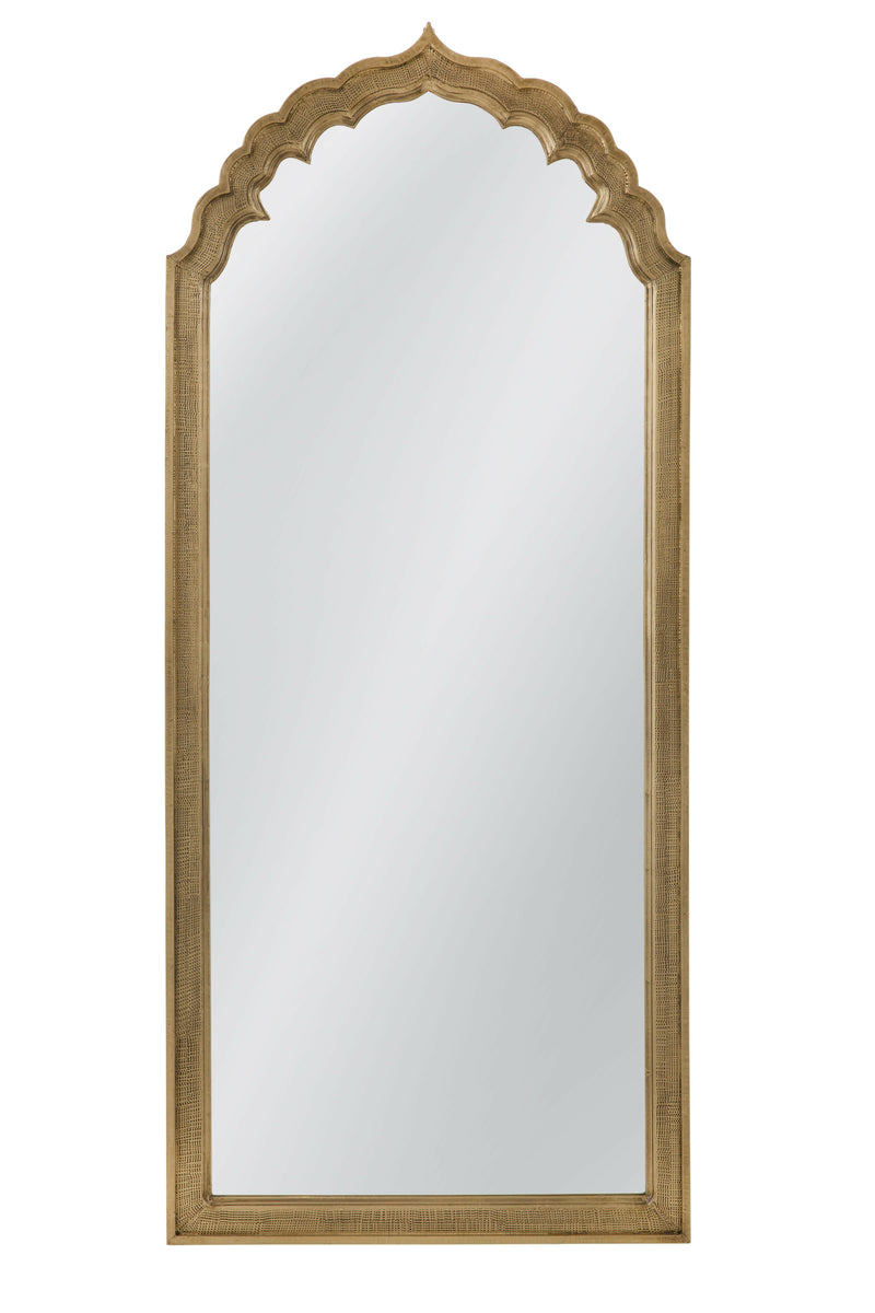 Tusk - Wall Mirror - Dark Brown - Wall Mirrors - Grand Furniture GA