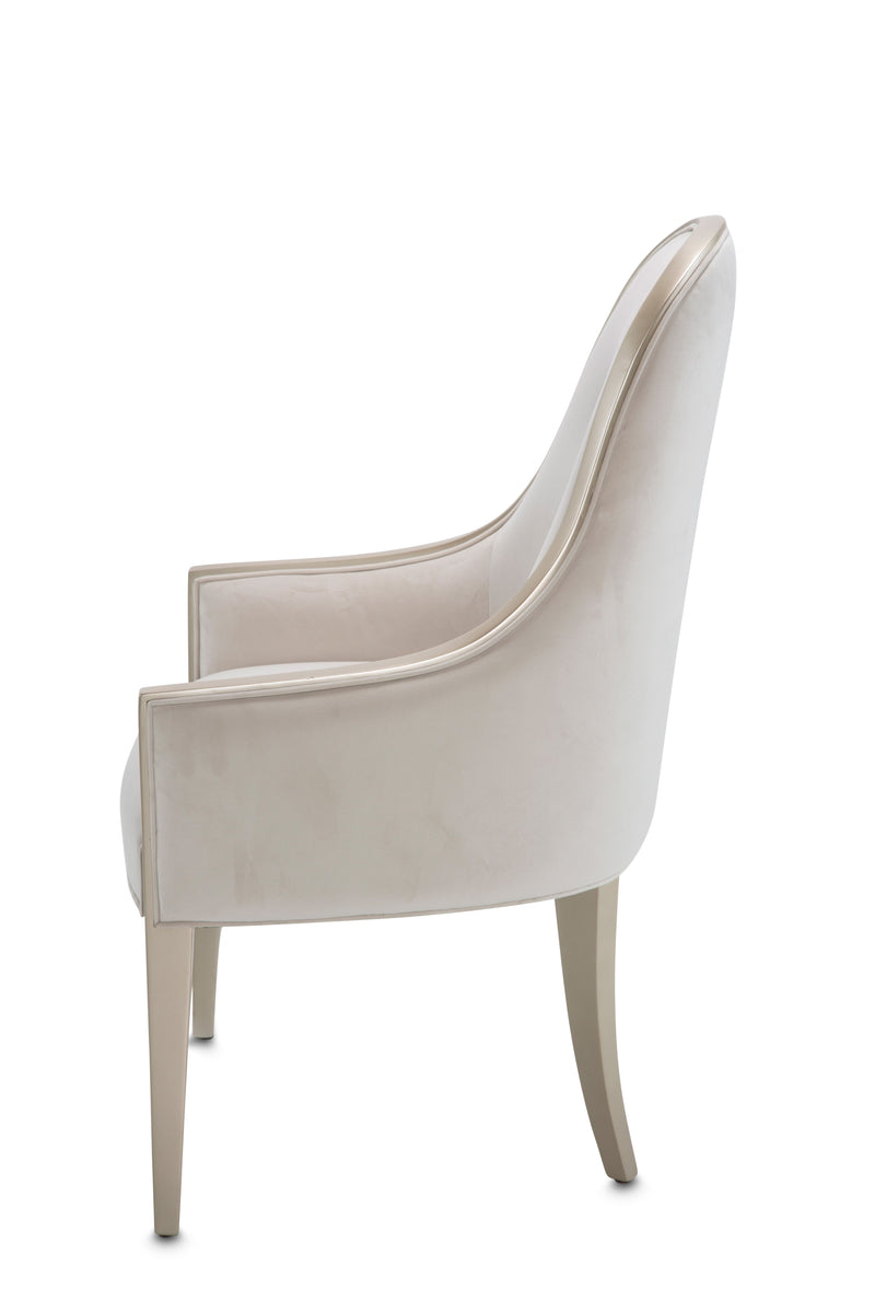 London Place - Arm Chair - Creamy Pearl