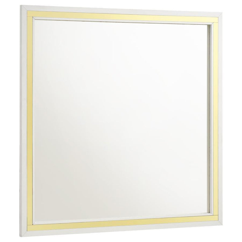 Lucia - Dresser Mirror - White