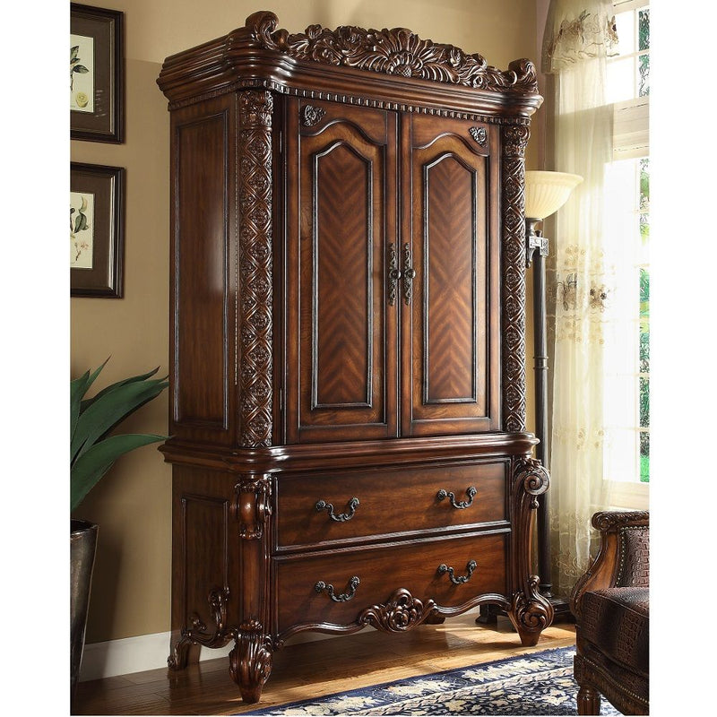 Vendome - TV Armoire - Cherry - Grand Furniture GA