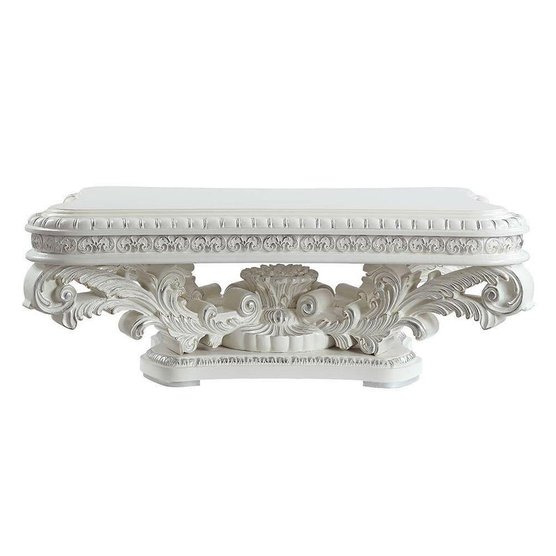 Vanaheim - Coffee Table - Antique White Finish - Grand Furniture GA