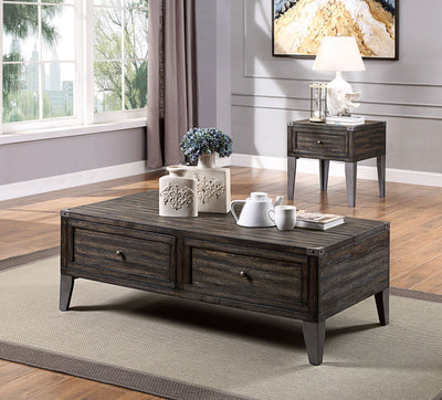 Piedmont - End Table - Dark Oak - Grand Furniture GA