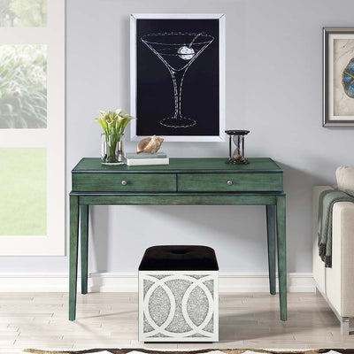 Manas - Console Table - Antique Green Finish - Grand Furniture GA