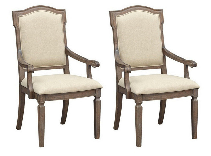 Sussex - Upholstered Dining Arm Chairs (Set of 2).