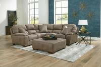 Royce - Armless Sofa - Faux Leather