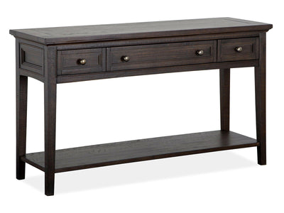 Westley Falls - Rectangular Sofa Table - Graphite.