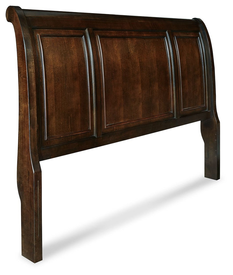 Porter - Rustic Brown - King/Cal King Sleigh Headboard