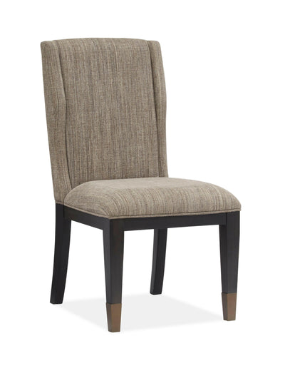 Ryker - Upholstered Host Side Chair (Set of 2) - Homestead Brown.