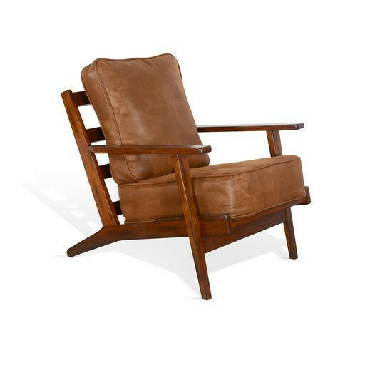 Santa Fe - Chair With Cushions - Dark Chocolate - Dark Brown - Accent Chairs - Grand Furniture GA