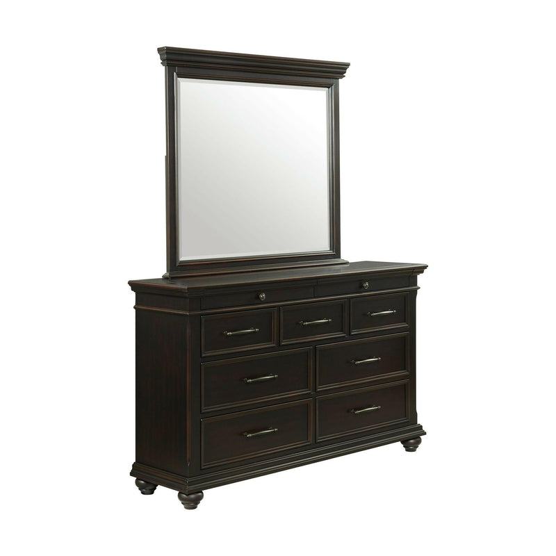 Slater - 9-Drawer Dresser With Mirror - Dresser & Mirror - Grand Furniture GA